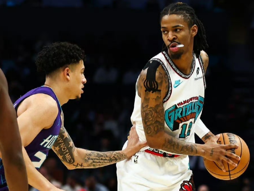 灰熊主场击败老鹰,莫兰特砍下30+9 灰熊主场击败老鹰,莫兰特砍下30+9