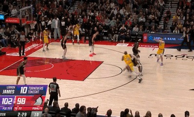 湖人失利!拓荒者擒胜